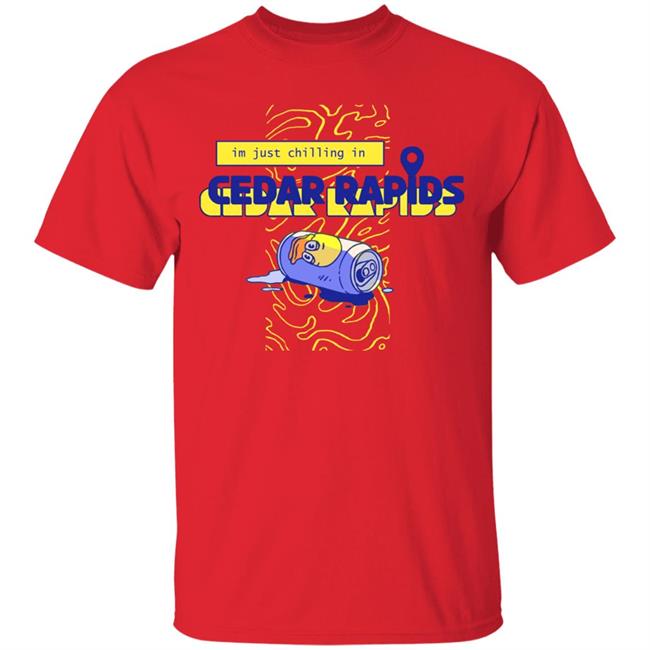 CEDAR RAPIDS T-SHIRT Apparel Duck Planet Merch CEDAR RAPIDS T-SHIRT Apparel Duck Planet Merch