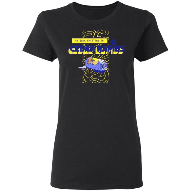 CEDAR RAPIDS T-SHIRT Apparel Duck Planet Merch CEDAR RAPIDS T-SHIRT Apparel Duck Planet Merch