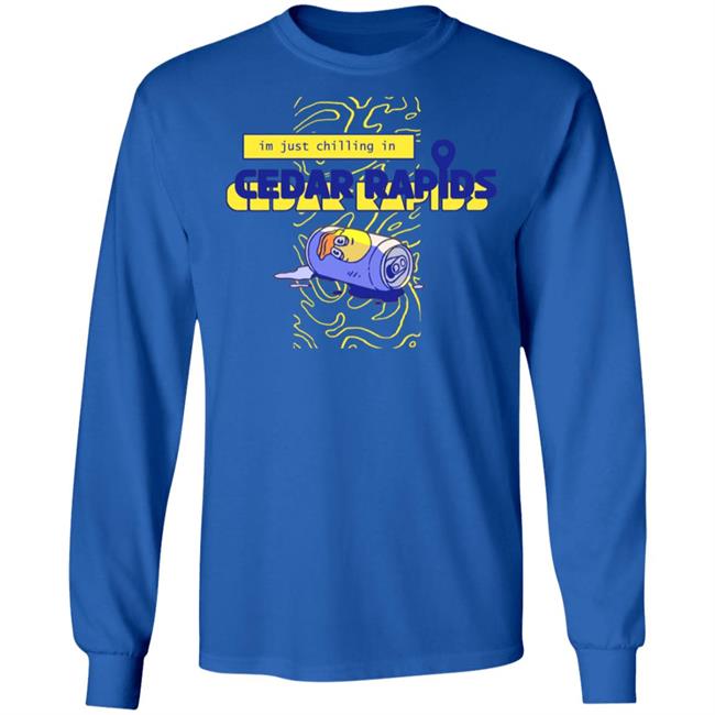 CEDAR RAPIDS T-SHIRT Apparel Duck Planet Merch CEDAR RAPIDS T-SHIRT Apparel Duck Planet Merch