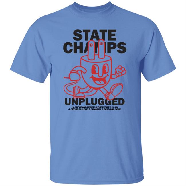 State Champs Merch Unplugged Hoodie Sweatshirt State Champs Merch Unplugged Hoodie Sweatshirt
