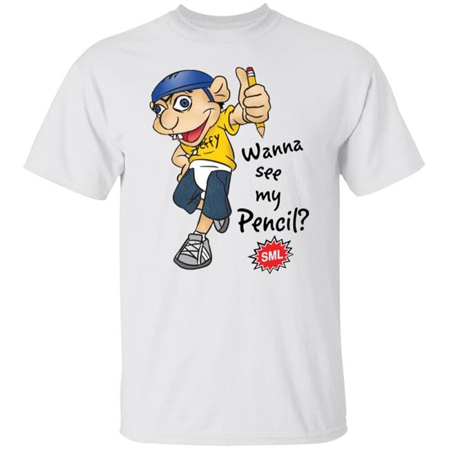 Jeffy Wanna See My Pencil - Funny Sml Character Essential Hoodie