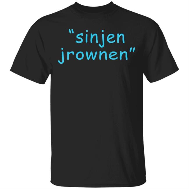 Sinjin Drowning Merch Sinjen Embroidered Hoodie Sinjin Drowning Merch Sinjin Socks & Sandals Hoodie