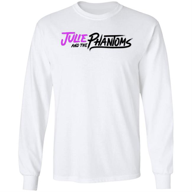JULIE AND THE PHANTOMS HORIZONTAL LOGO T SHIRT Julie And The Phantoms Hoodie JULIE AND THE PHANTOMS HORIZONTAL LOGO T SHIRT Julie And The Phantoms Hoodie