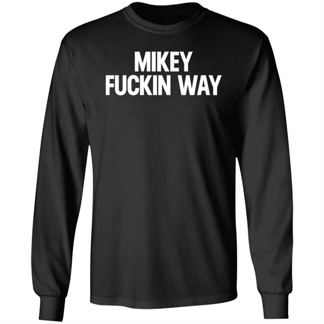 Mikey Fuckin Way Shirt Warnermusic Store