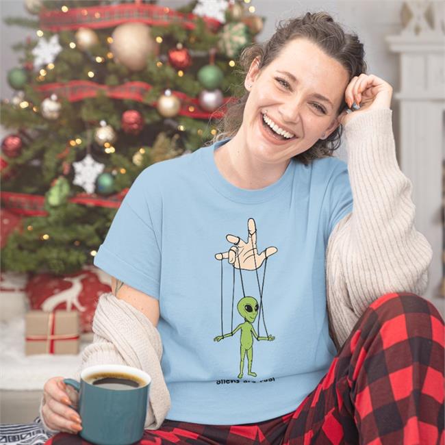 Macrodosing Wearing Aliens Are Real Tee