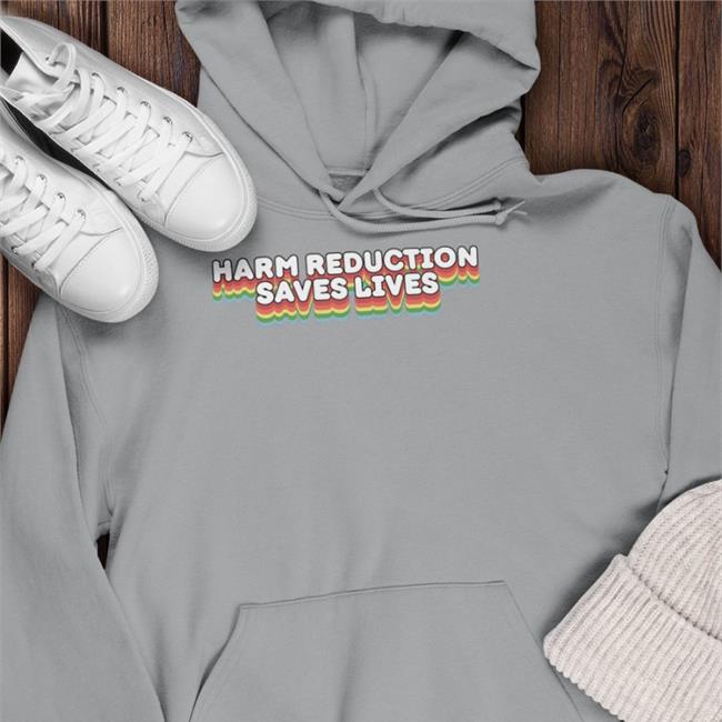 Fruitkace Harm Reduction Saves Lives T Shirt Black
