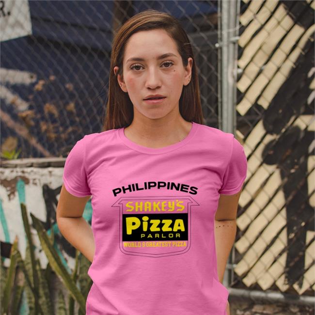 Philippines Shakey's Pizza Parlor Shirt Super 70S Sports Lynda Carter