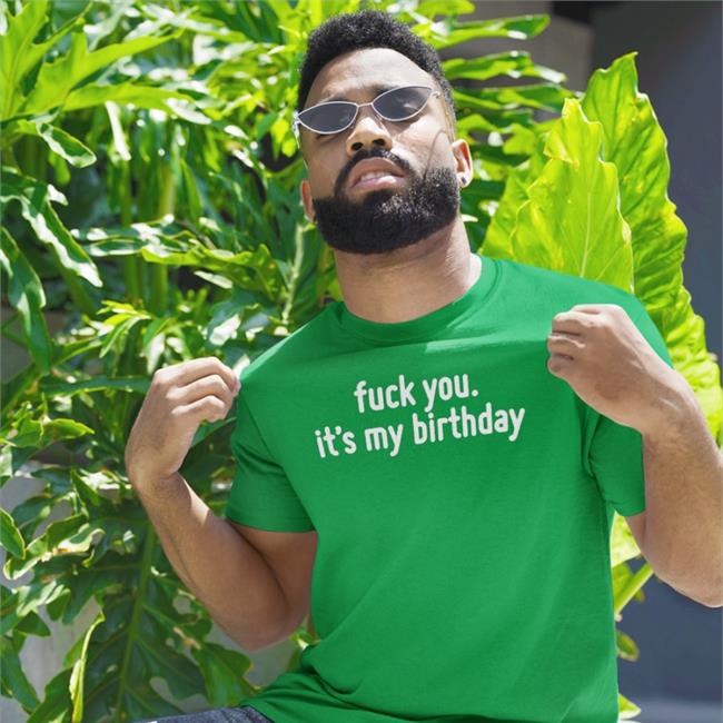 Life Of Pando Fuck You It's My Birthday Shirt Black
