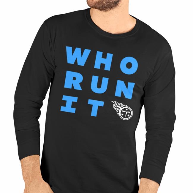 Tennessee Titans Dj Paul Three6mafia Who Run It Shirt