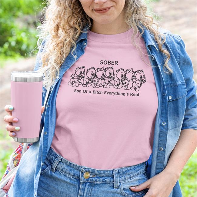 Shirtsthtgohard Sober Son Of A Bitch Everything's Real Sweatshirt