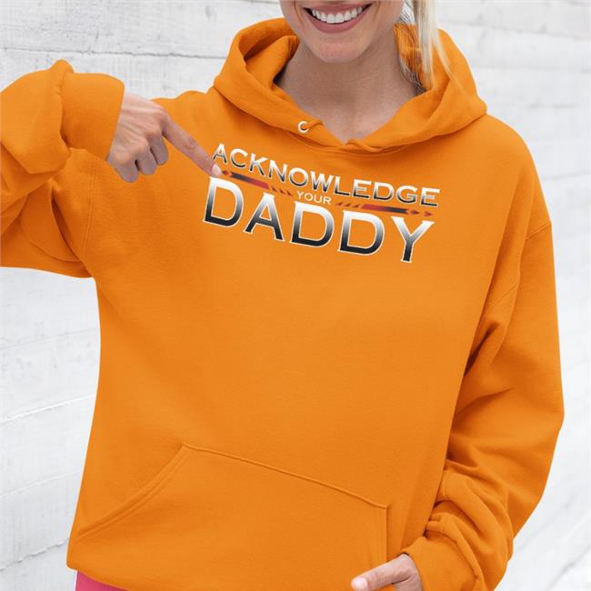 Acknowledge Your Daddy Shirt Espn's Dan Orlovsky Wears Roman Reigns