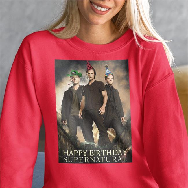 Misha Collins Happy Birthday Supernatural Hoodie Mishacollins
