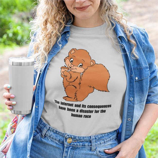 The Internet And Its Consequences Have Been A Disaster For The Human Race Hoodie Thegoodshirts Store
