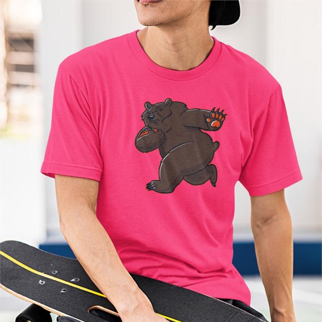 Barstoolsports Store Bear Shirt Navy