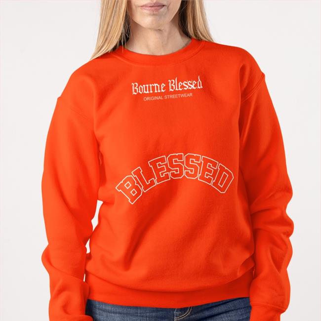 Bournedrip Store Kendrick Bourne Poly Bourne Blessed Original Streetwear Blessed Shirt
