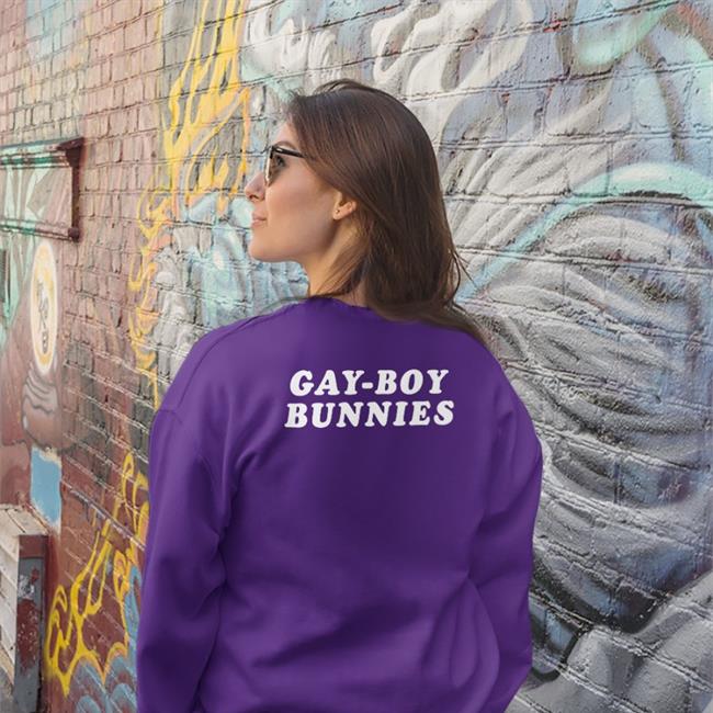 Weird Thrift Store Shirts Gay-Boy Bunnies Sweatshirt
