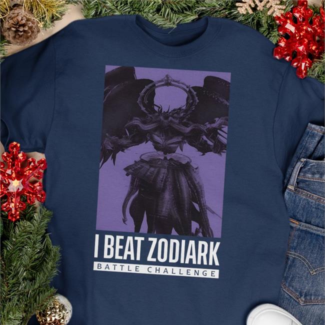 I Beat Zodiark T Shirt Ff_Xiv_En