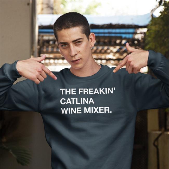 Obvious Store The Freakin' Catalina Wine Mixer Tee Royal