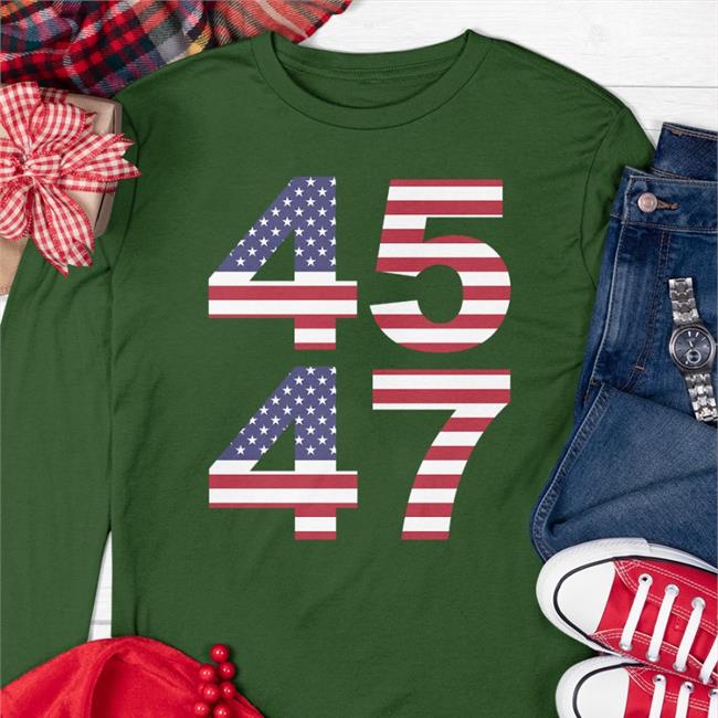 Patriottakes Trump 45-47 Shirt
