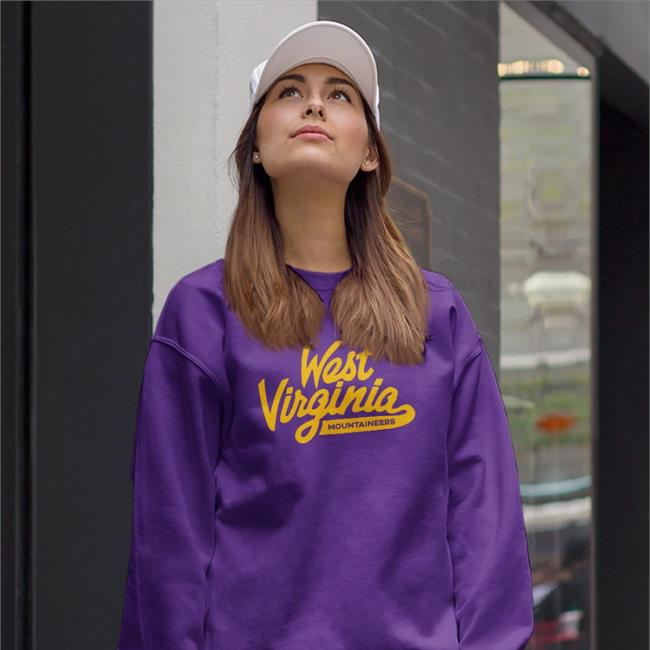 West Virginia Mountaineers Retro Script T Shirt