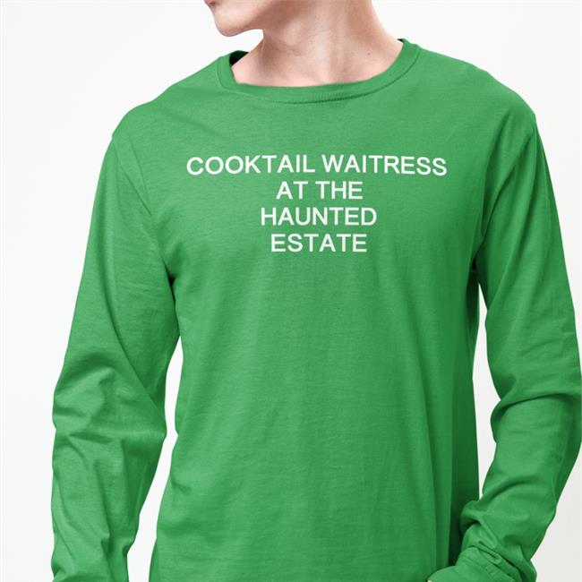 PoisonAndFire Cocktail Waitress At The Haunted Estate Shirt Cassie The Venomous