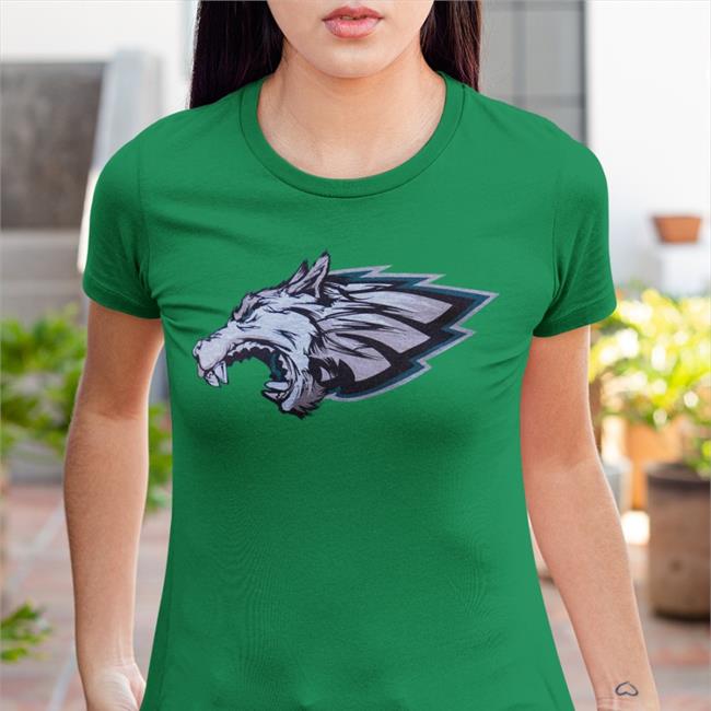 Dog Mentality Mixed Philadelphia Eagles Logo Sweatshirt