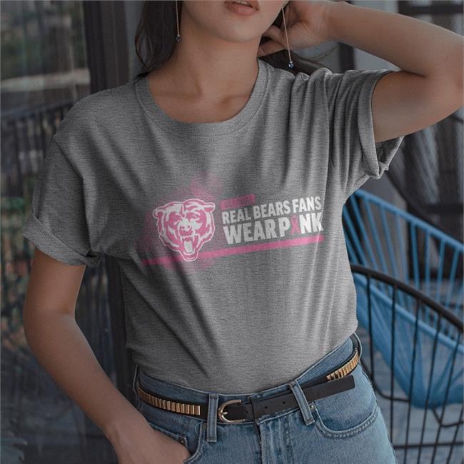The 2022 Real Bears Fans Wear Pink Long Sleeve Tee Shirt