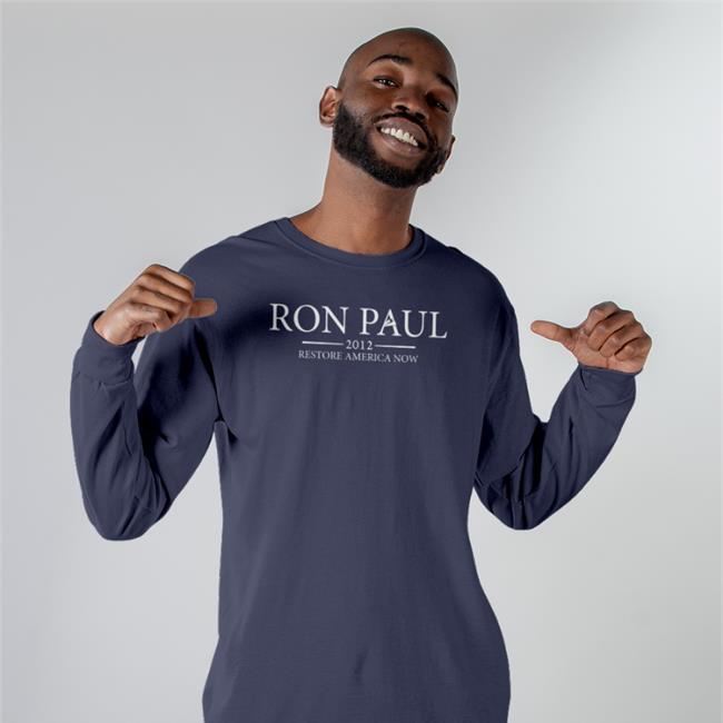 The Redheaded Libertarian Ron Paul 2012 Restore America Now Tee Shirt