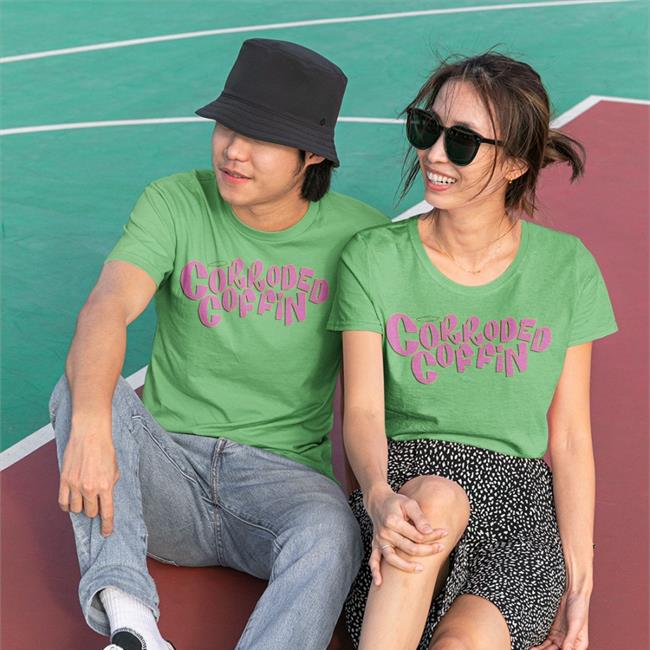 Corroded Coffin Tee Shirts