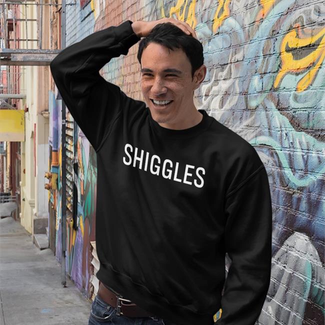 Shiggles Shirt Black Chris Cote