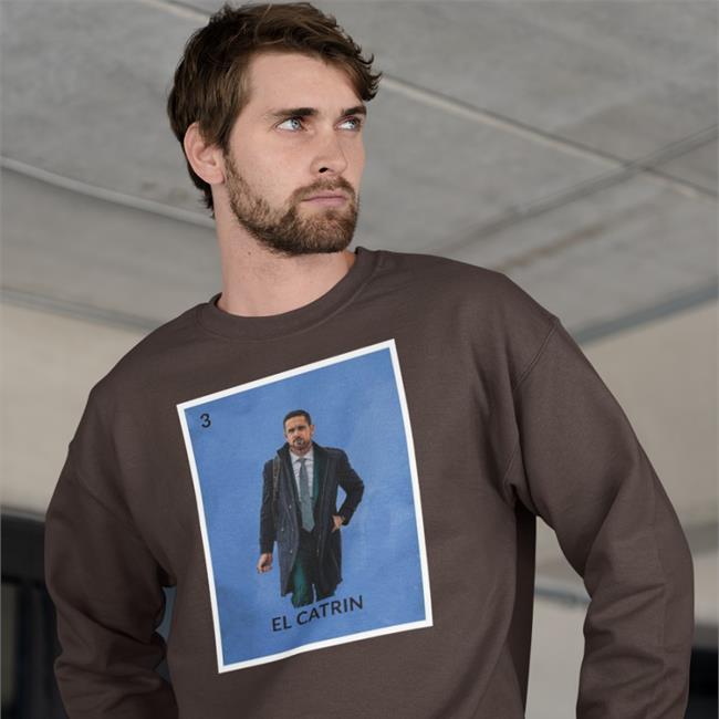 Jamie Cheesebutt Matt Lafleur Trenchcoat El Catrin 3 Mexican Loteria T Shirt