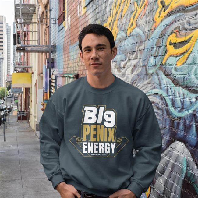 Simply Seattle Sports Big Penix Energy Tee Shirts UW Football Team