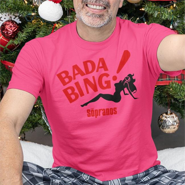 The Sopranos Bada Bing Shirt White Mia