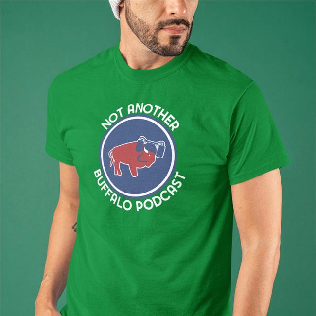 Dark Heather Myshopify Not Another Buffalo Podcast Shirt