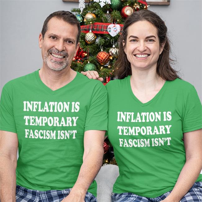 Black Inflation Is Temporary Fascism Isn't Shirt Emily Winston