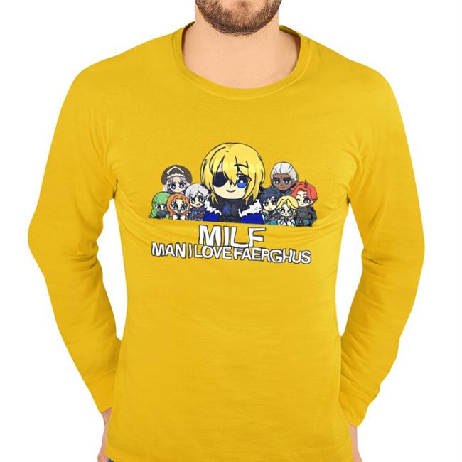 Whimsycottt Milf Man I Love Faerghus T Shirt Blue