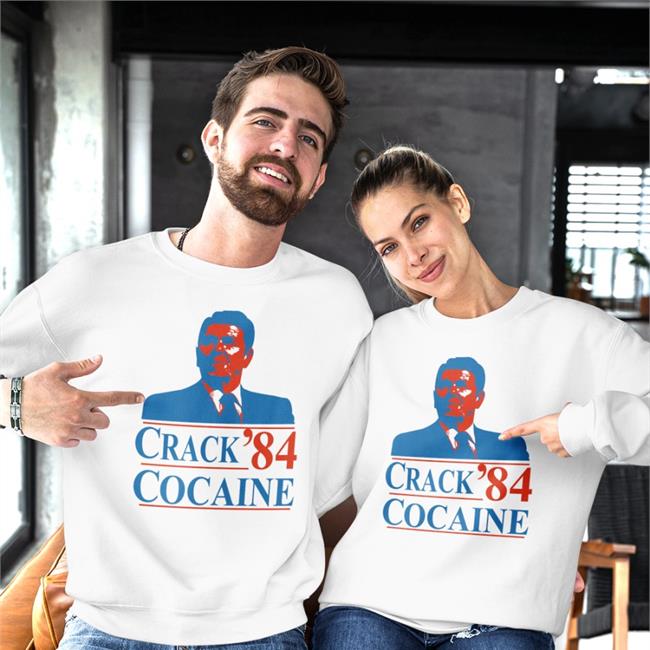 Ronald Reagan Crack 84 Cocaine Shirts Barely Legal Clothes