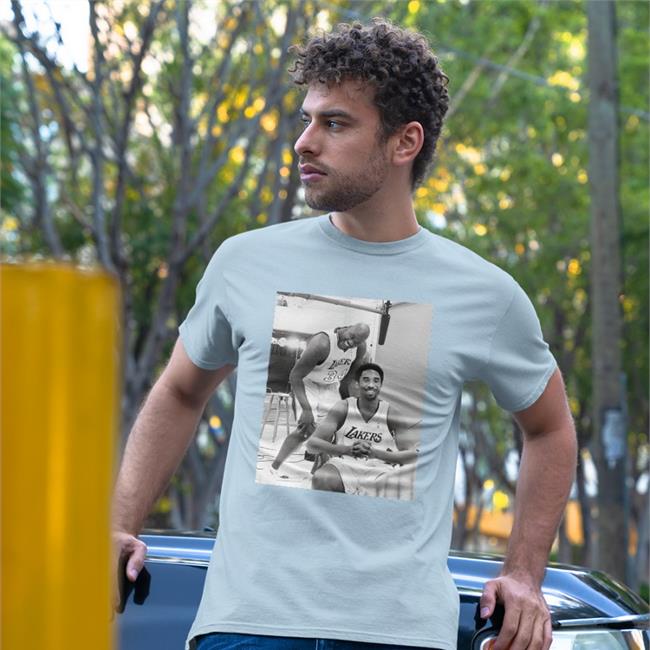 Black Kobe Highlights & Motivation Kobe And Shaq At Lakers Media Day Shirt