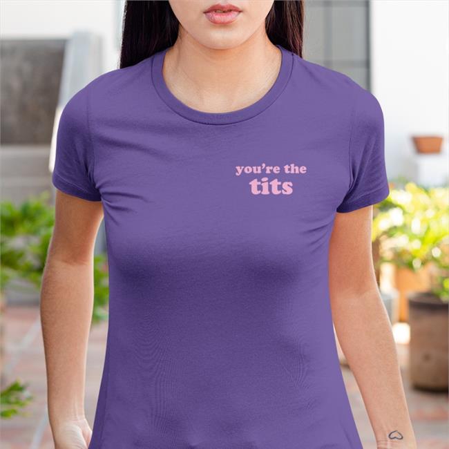 Barstool Sports Store You're The Tits Tee White