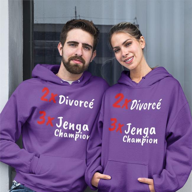 Shirts That Go Hard 3x Jenga Champion Tee Shirt
