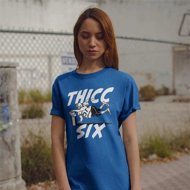 Royal Mike Golic Jr This Six Long Sleeve T Shirt
