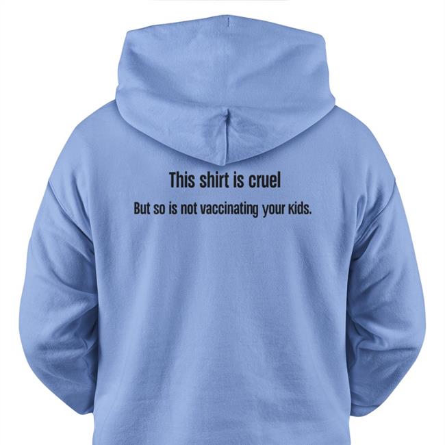 Bernardamcnally The Only Thing Flatter Than The Earth Is An Anti-Vax Child's Ekg Sweatshirt White