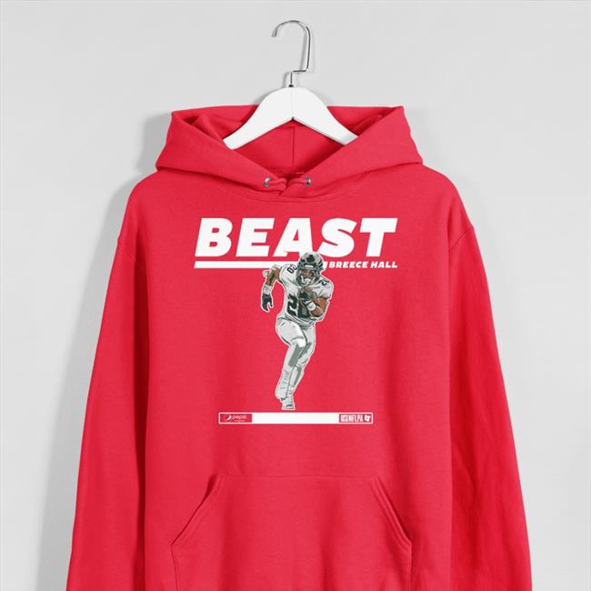 Breece Hall Beast Top Rookie Tee Shirt Breaking T Store