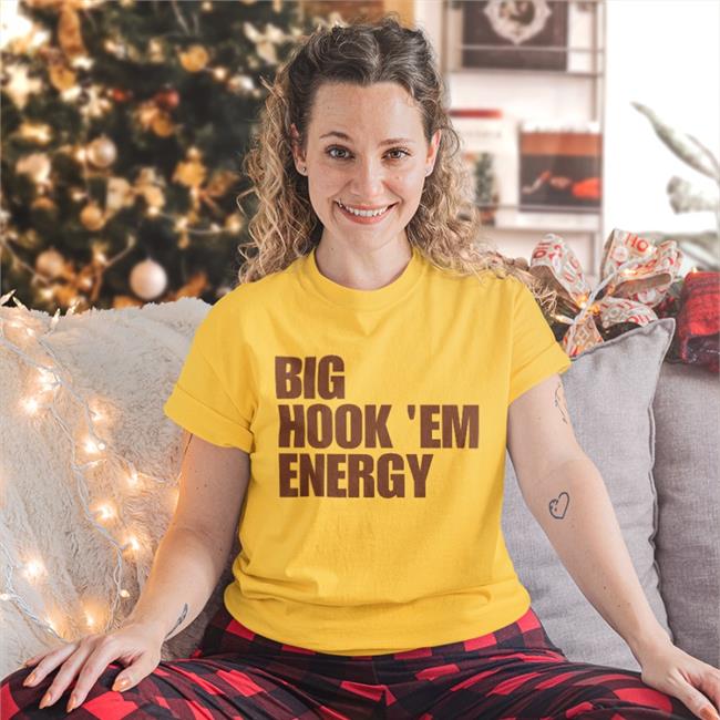 Dr. April Finkley Big Hook 'Em Energy Shirt White