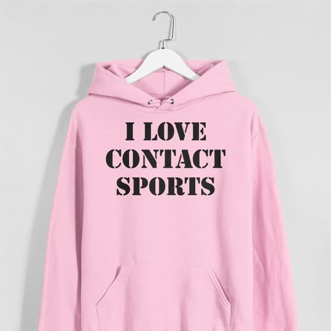 Stranger Things I Love Contact Sports Shirts Grey
