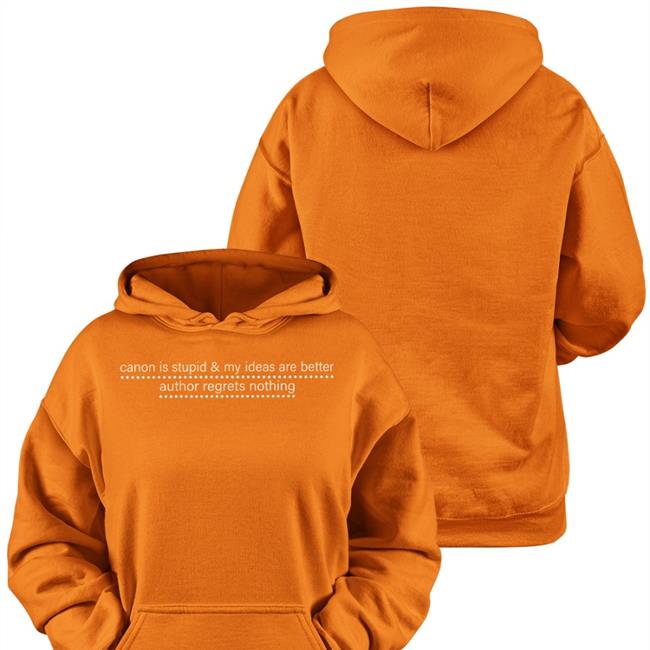 Icaruspendragon Canon Is Study And My Ideas Are Better Author Regrets Nothing Sweatshirt Chocolate