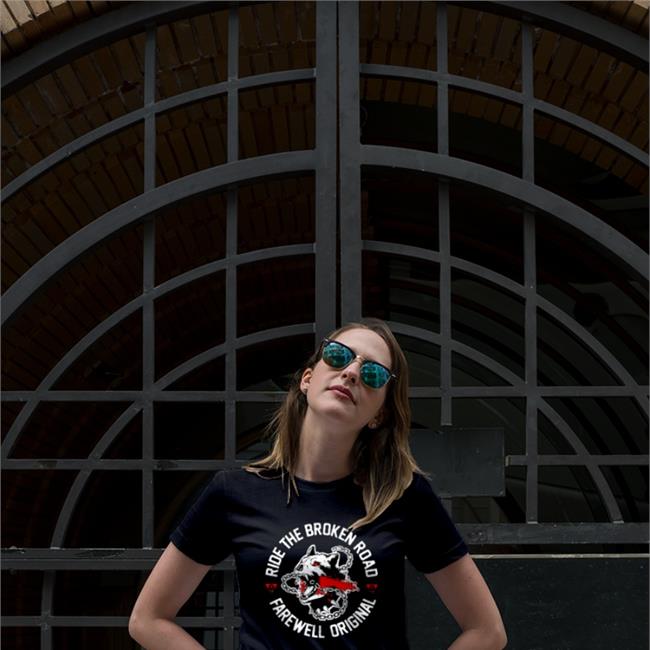 Ellie Wearing Days Gone Ride The Broken Road Farewell Original Shirt Naughty Dog