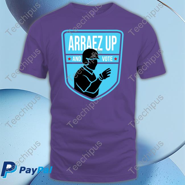 Miami Marlins Arraez Up And Vote Hoodie