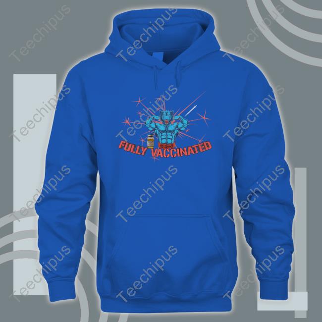Fully Vaccinated Text Tee Unprofessional Apparel