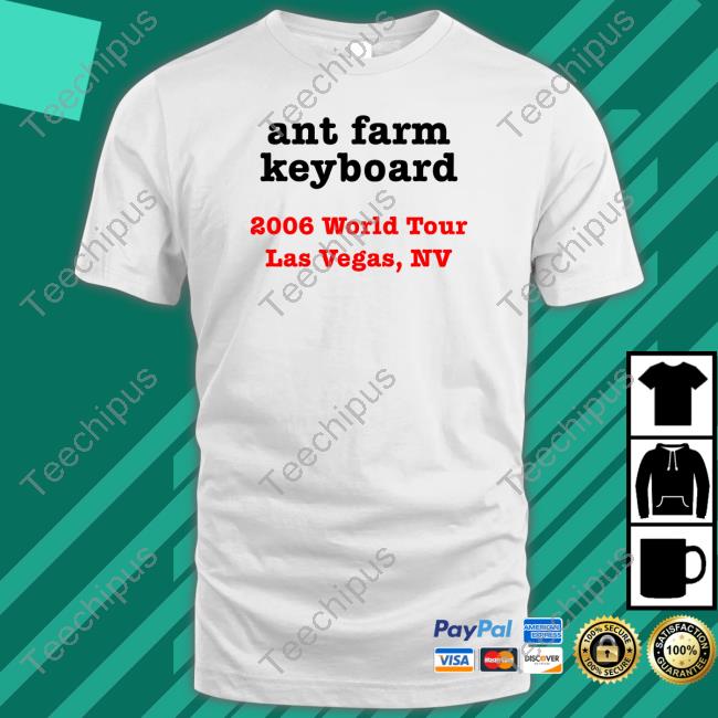 Frisky Dingo Ant Farm Keyboard 2006 World Tour Las Vegas Nv T Shirts
